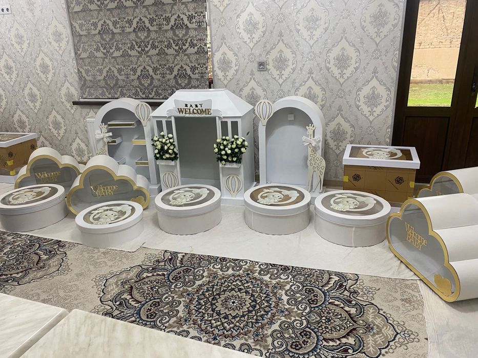 Fotiha va beshik to’y uchun sarpo qutilari