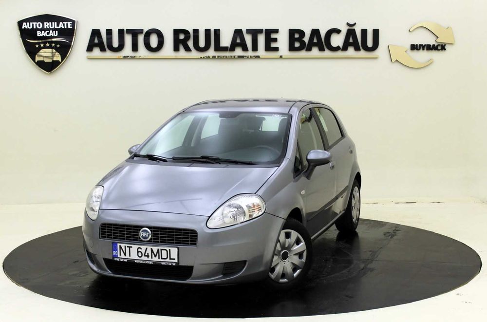 Fiat Punto 1.25 Benzina 65CP 2006 Euro 4 RATE CU BULETINUL/BUY-BACK