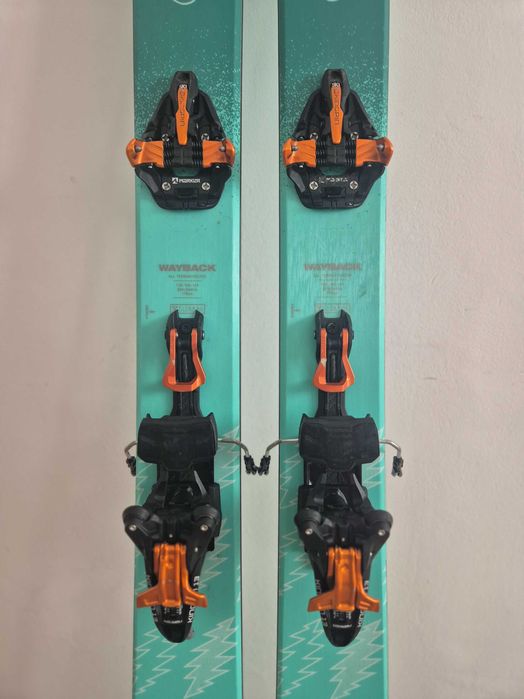 Schiuri tura/freeride K2 Wayback 106/179cm, Marker Kingpin 13, piei K2