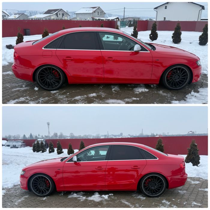 AUDI A4 S LINE SPORT 1.8 TFSI 250 CAI LED+XENON 8 roti euro 5 unicat