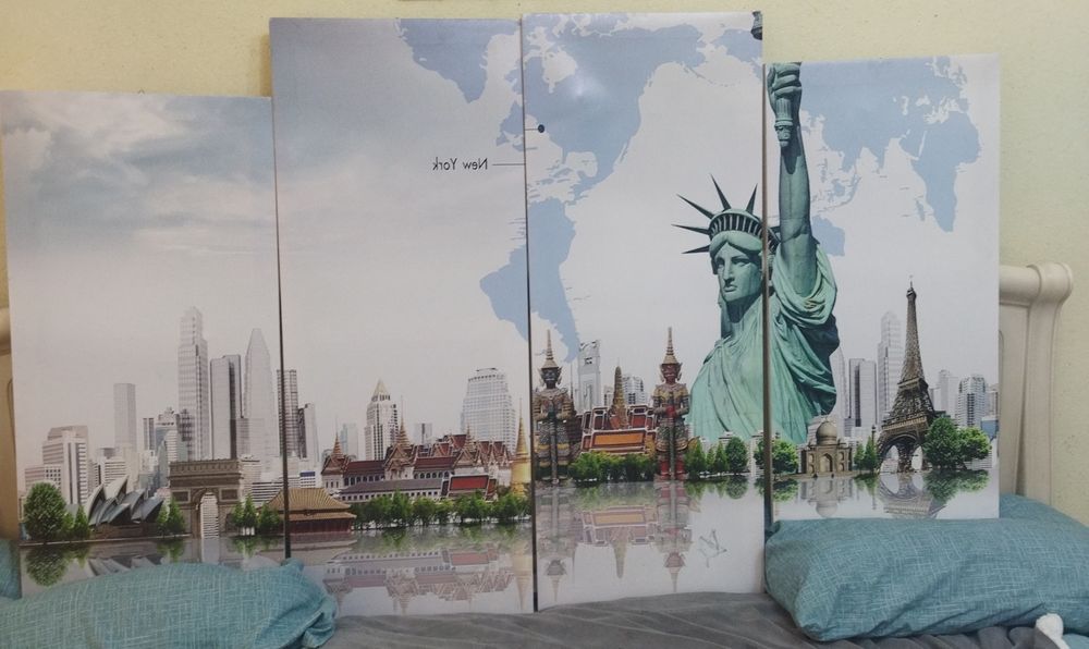 Модульная картина из 4 частей