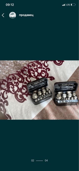 Продам гири калибровочные