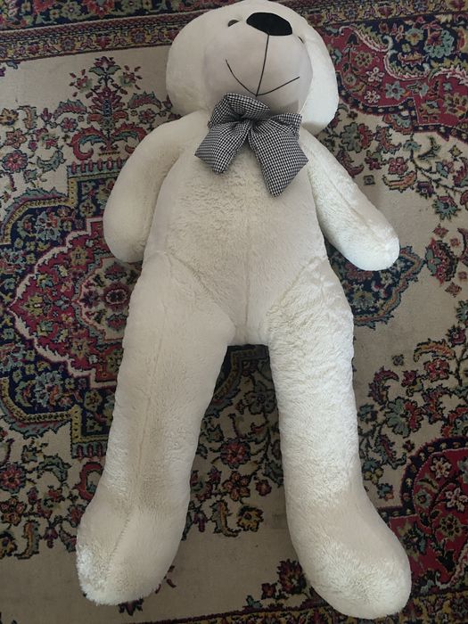 Медведь белый 140см