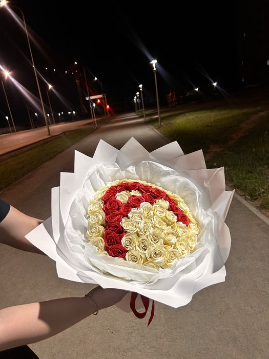 Цветы мылные розы буква А