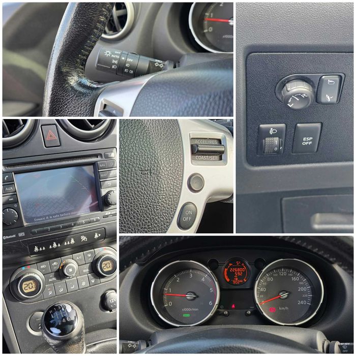 Nissan Qashqai+2 - An 2009 - 2.0 Diesel - 7 Locuri - Plafon Panoramic * Cameră Marșarier