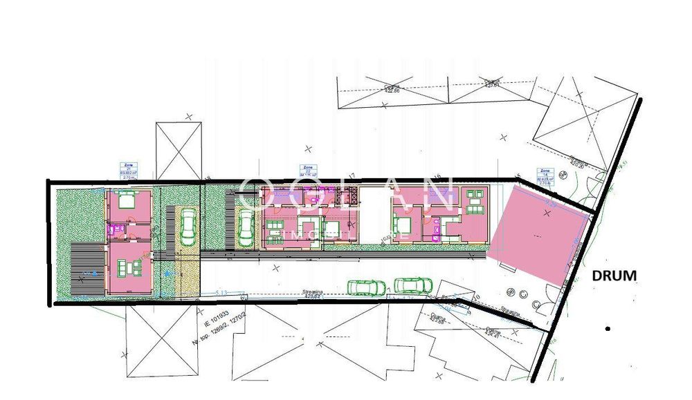 Casa/Teren 800 mp+ proiect, zona Turnisor!