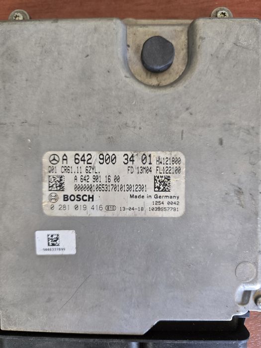 Компютър двигател за Mercedes A6429003401 / 0281019416