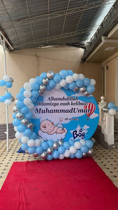 400.000 Sharli oformileniya afarmileniya / оформление шарами