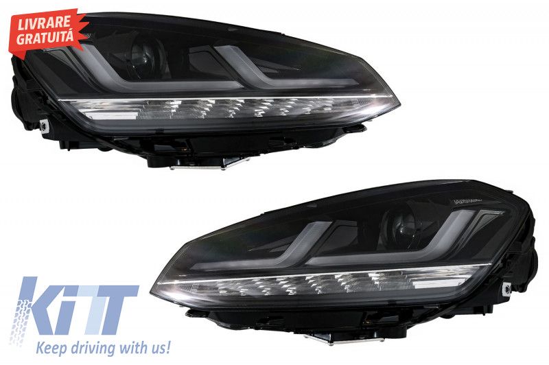 Faruri LEDriving Osram Full LED VW Golf 7 VII (2012-2017) Negru pentru