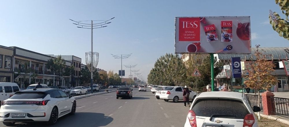 Andijon :Led ekran va bilbordlarda reklama //Андижон. Ташки реклама хи