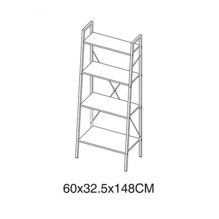 Нова етажерка от дърво и метал