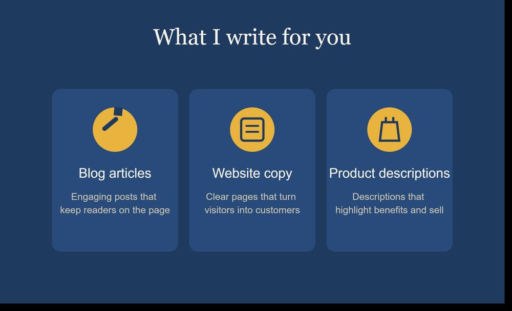 Redactare articole, descrieri produse și conținut website