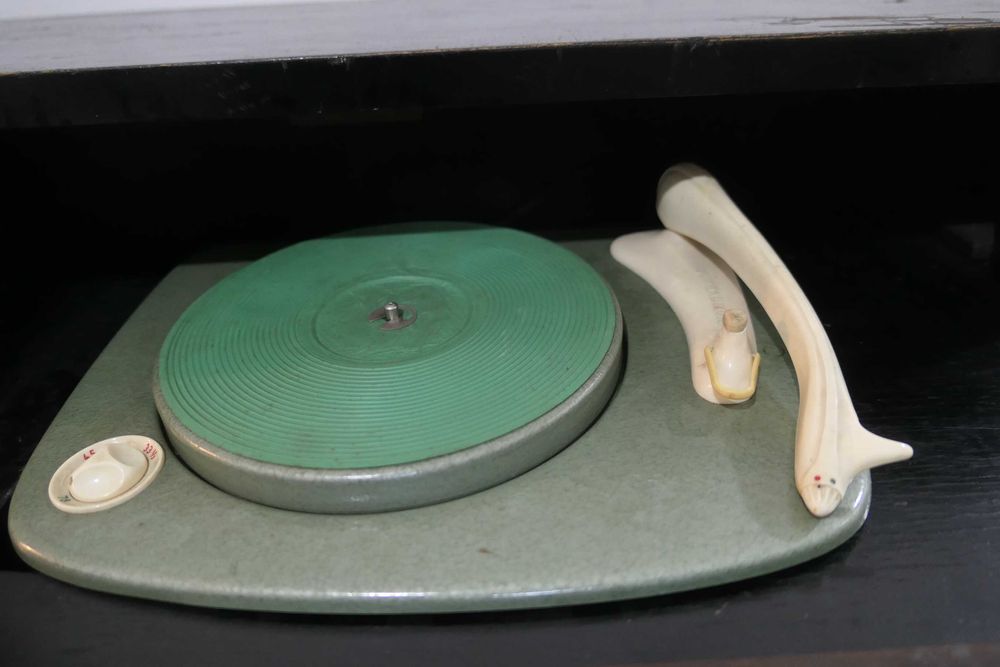 Comoda Lemn Pick-up 33 45 si 78 TESLA Supraphon Vintage Discuri Picup