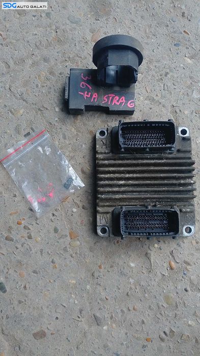 Kit Pornire ECU Calculator Motor Imobilizator Cip Cheie Opel Astra G 1.4 i Benzina Z14XE 1998 - 2007 Cod 12242030 [M8072]