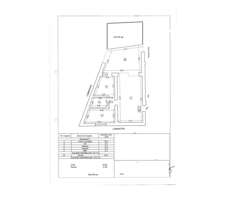 Apartament în bloc boutique, cu curte de 65 mp, pe malul marii –Olimp