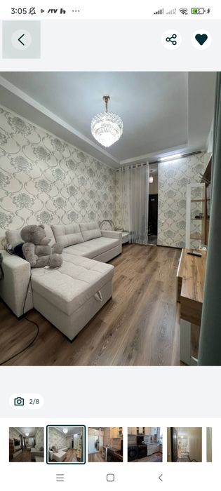 1/3/3   Новостройка. (паркентский) Шастри.   41000 уе