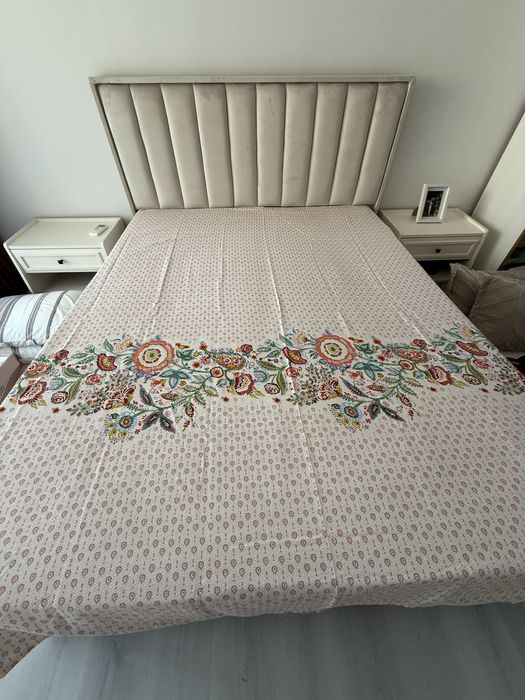 Спално бельо с покривка Karaca