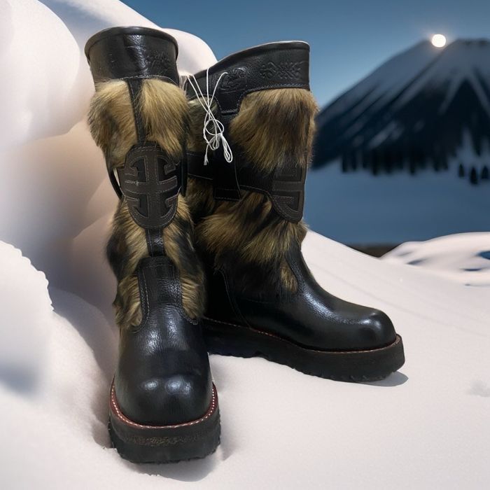 Настоящие  Сапоги унты