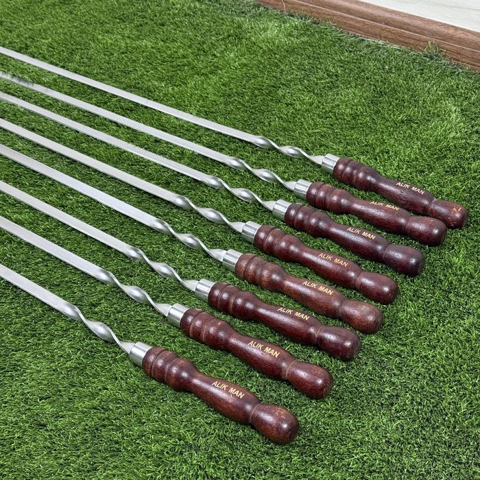 Шампур с деревянные ручки / dasta soplik sixlar