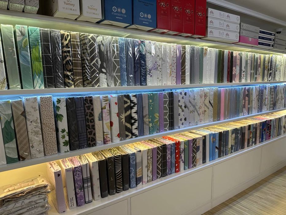 Постельное бельё двухспальный комплект супер сатин 100 %  хлопок