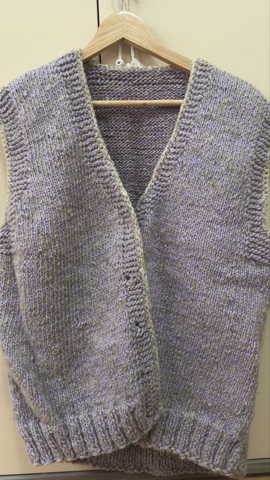 Handmade bluza vesta ilic lucruat manual