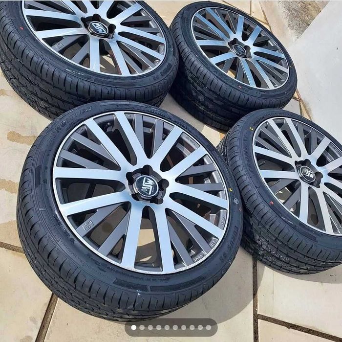Jante oglinda OZ R17 5x112 VW/Skoda/Audi • Anvelope vara 225/45/R17