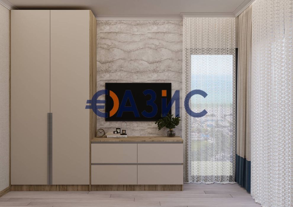 Апартамент с 2 спални в новия комплекс "Casa Del Sol Boutique", Слънчев бряг, 108.47 кв. м, #34208760