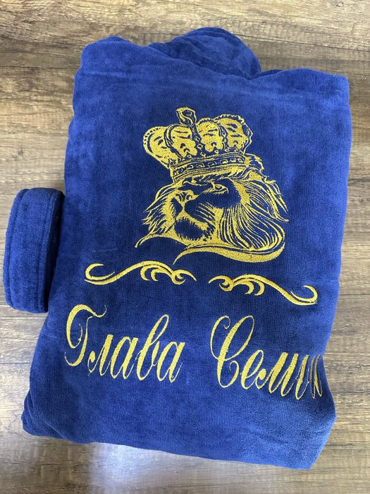 Именные халаты и полотенца