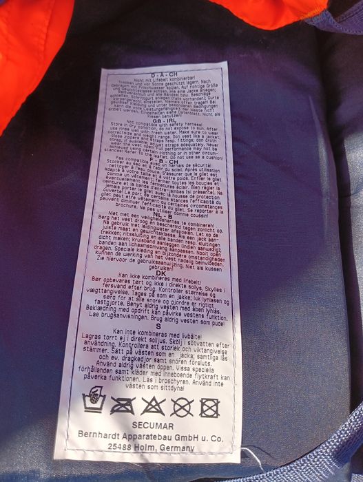 Vestă salvare noi 2.buc