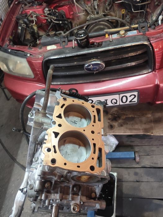 Ремонт  автомобилей Subaru .