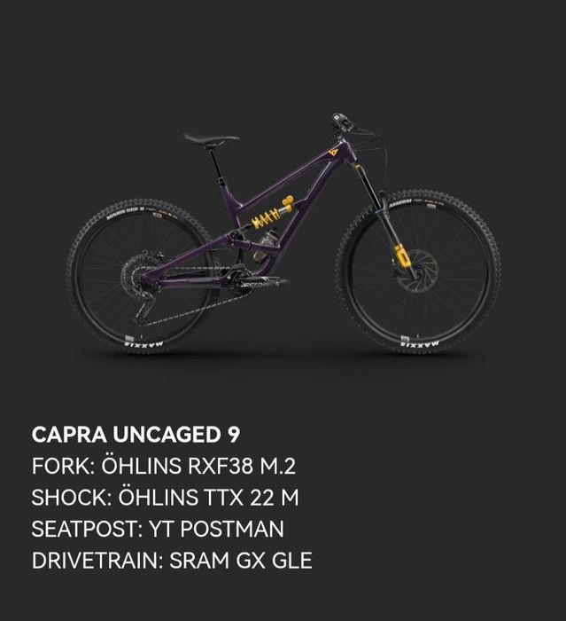YT Capra Uncaged 9 MX enduro an 2022 impecabila