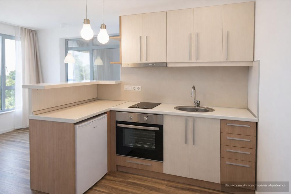 Двустаен апартамент под наем в Център