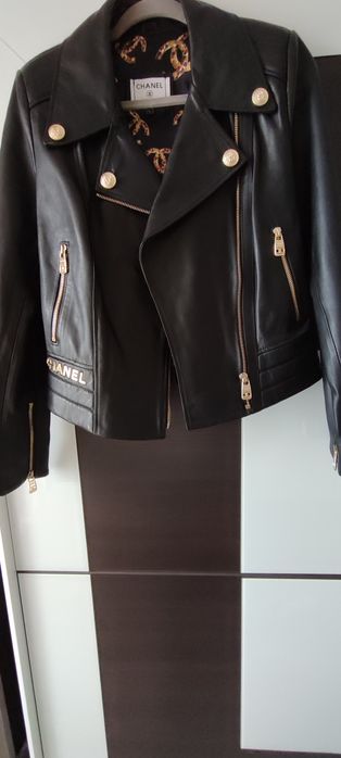 Шикозна яке естествена кожа