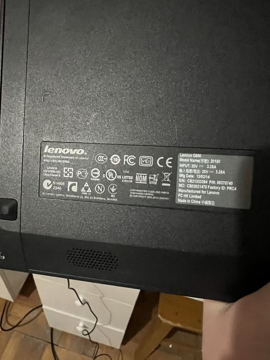 Laptop LENOVO G580 1T