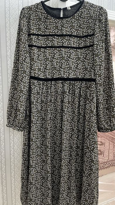 Платье цветочная