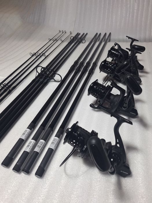 Set 4 FLX8 3.90M, 3.5 Lbs  3 seg+ 4 EastShark Ei 10000