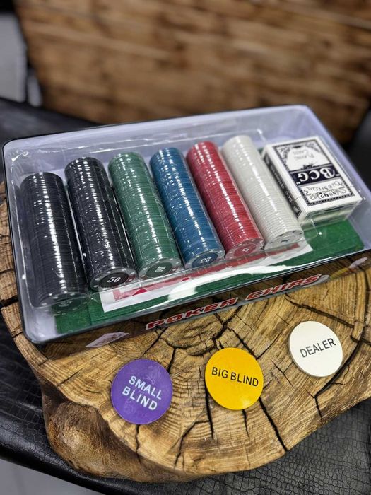 Покерный набор в алюминиевом кейсе