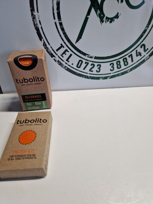 Promo Tubolito + kit pana camera bicicleta Road, CX Gravel, 27.5 si 29