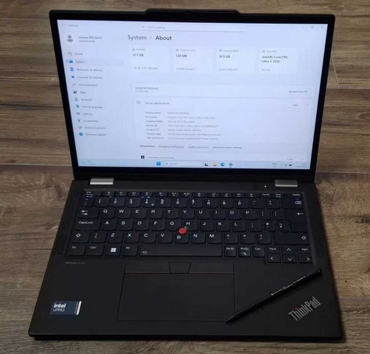 Lenovo ThinkPad X13 Yoga 2-1 Gen 5 Intel Ultra 5 135U vPro® тъчскрийн - Microsoft Office Pro Plus 2024