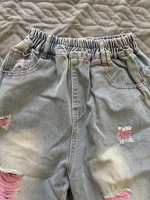 Джинсы с топом для девочек подростков