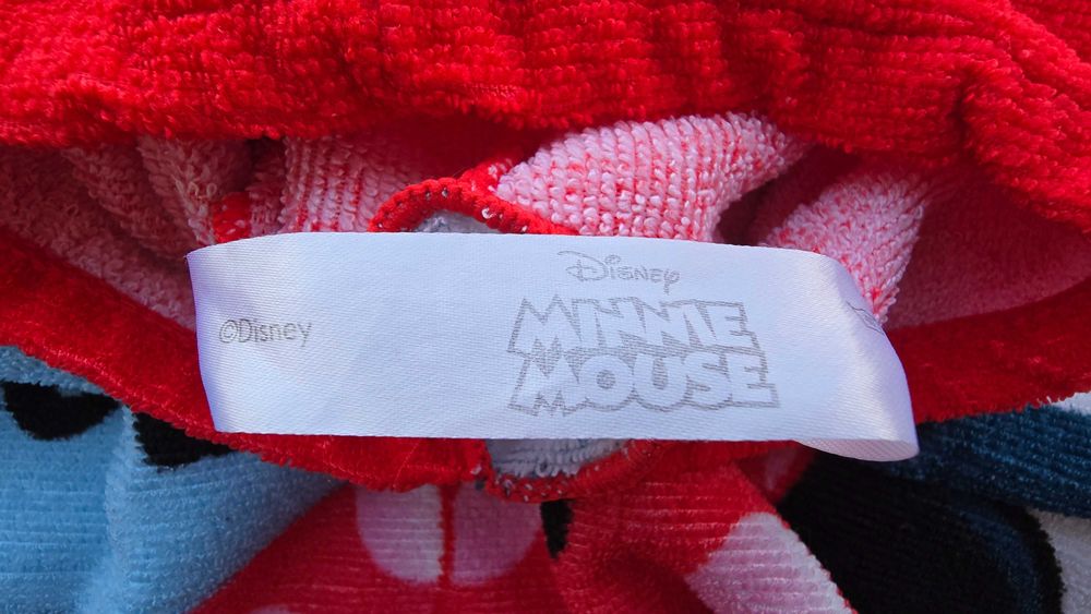 Детско пончо за плаж Мини Маус 3-6 години