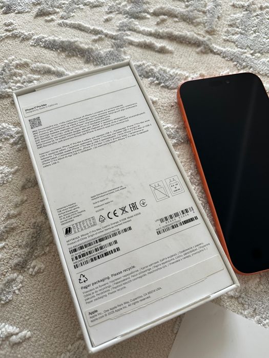 Iphone 17 PRO MAX 512GB EAC