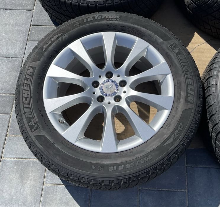 Jante Mercedes GLE 18 ML 255/55R18 Iarna Michelin