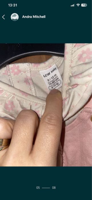 Rochie primark 80 noua si 2 ca noi 80