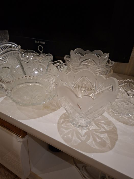 Посуда. Хрустальные вазы
