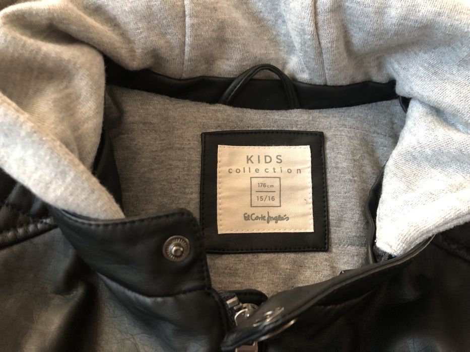 Младежко яке от еко кожа