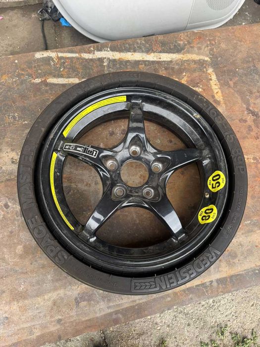 Сгъваема патерица\резервна гума за Mercedes 5X112 15 цола