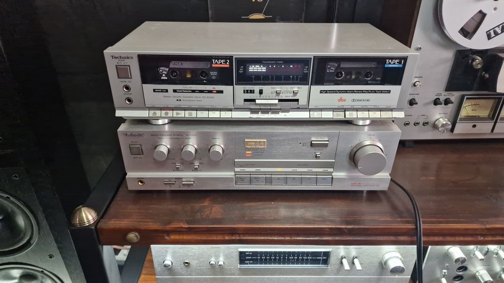 Amplificator Technics SU-V450 Deck Dublu Technics RS-B33W