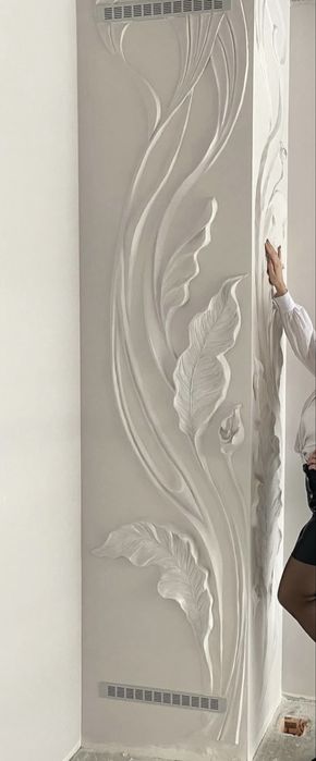 Роспись стен, барельеф