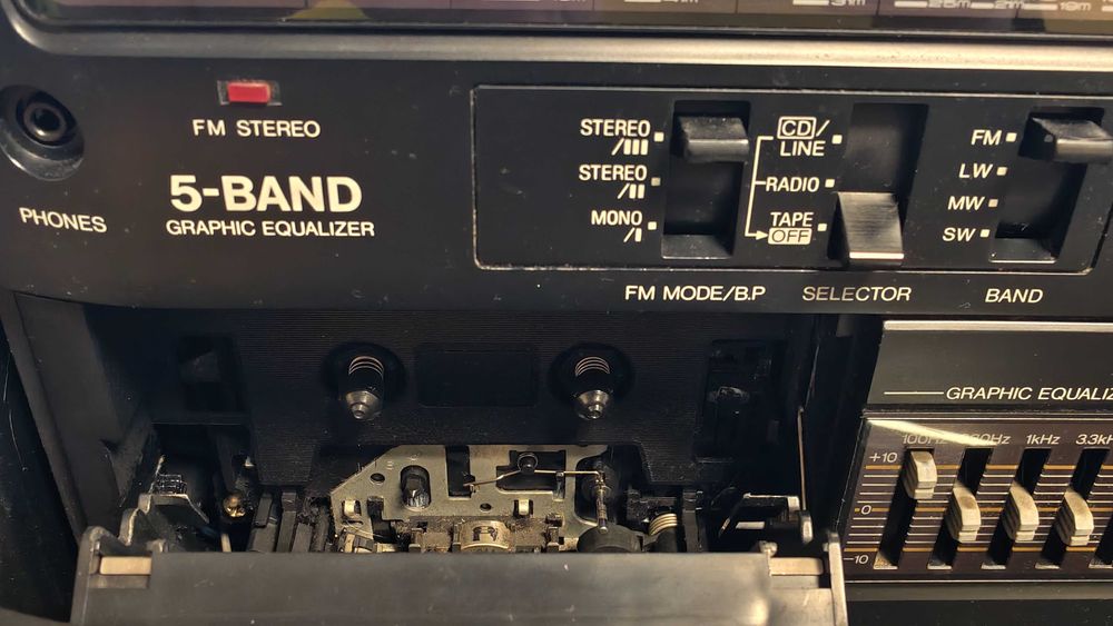 Casetofon portabil vintage Panasonic RS-CS710